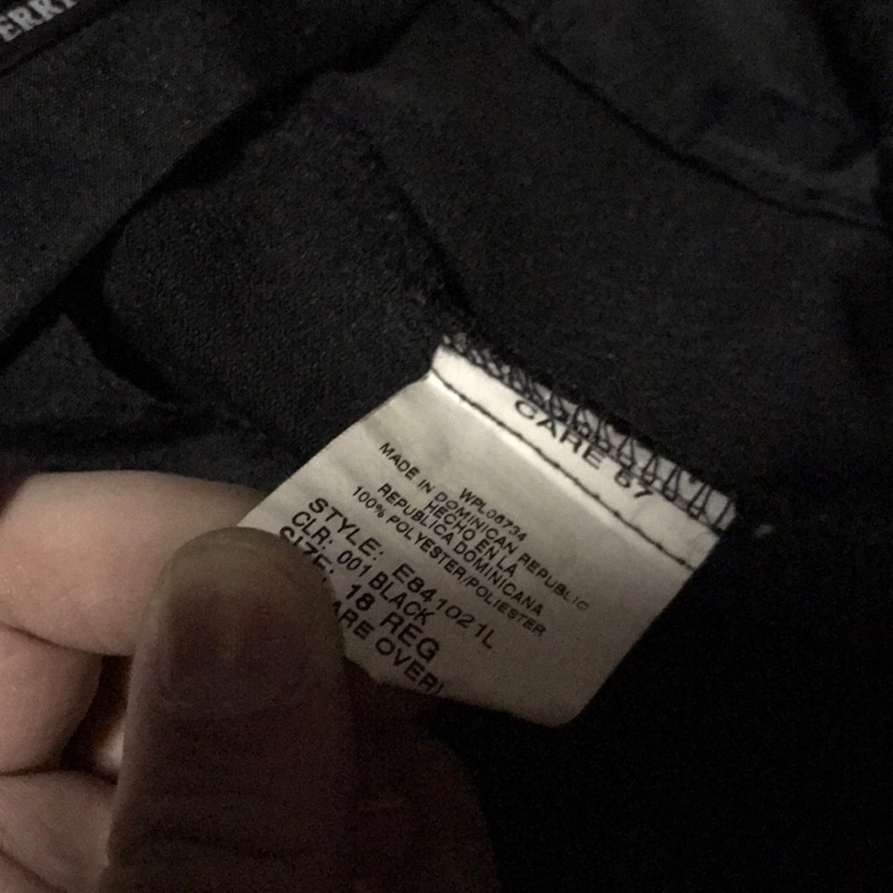 Perry Ellis Portfolio Boys Size 18R Dress Pants - Picture 4 of 4